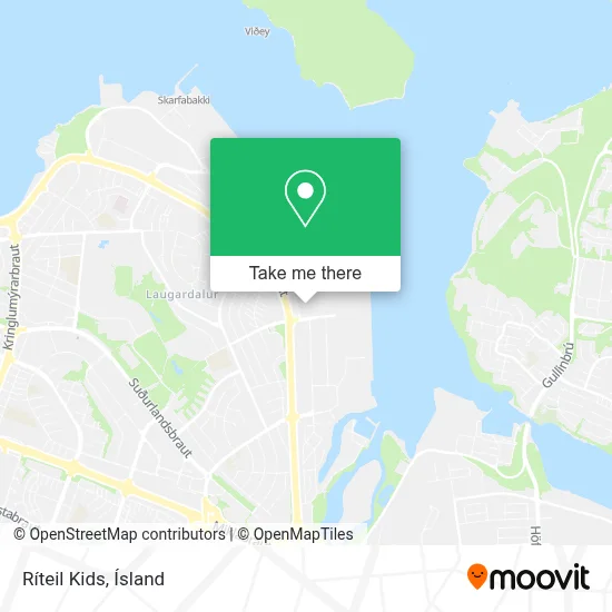 Ríteil Kids map