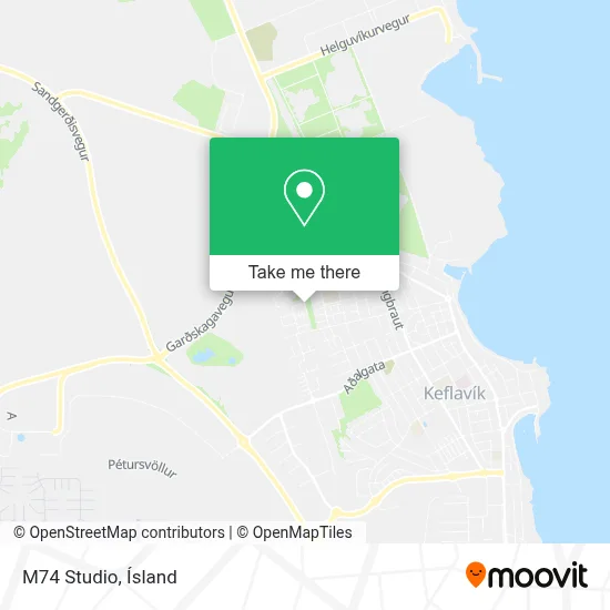 M74 Studio map