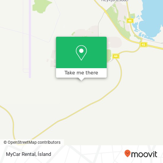 Mapa MyCar Rental