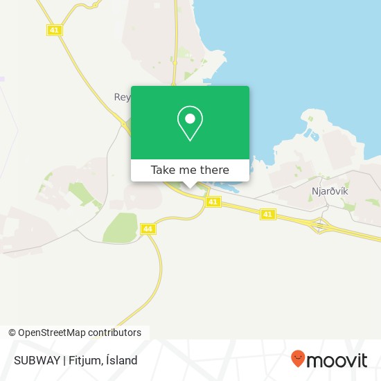 SUBWAY | Fitjum map