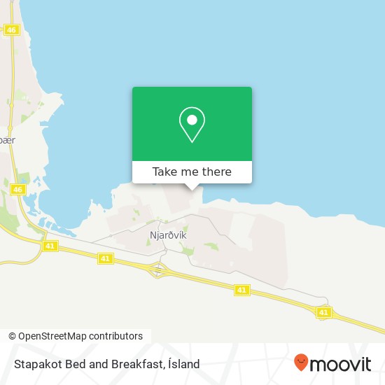 Stapakot Bed and Breakfast map