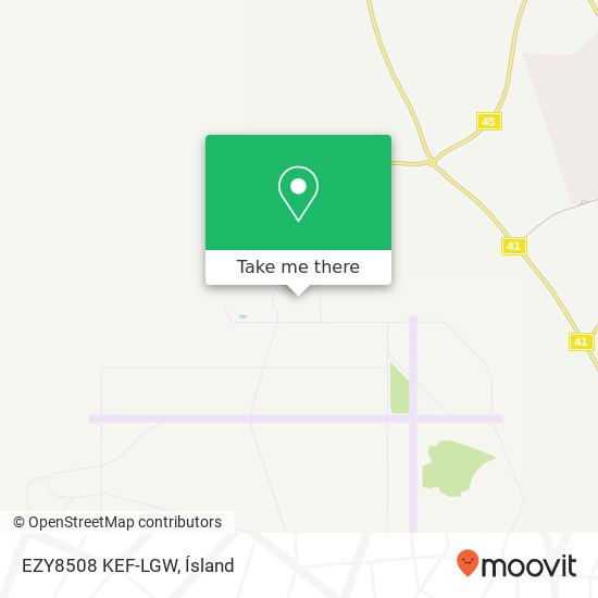 EZY8508 KEF-LGW map