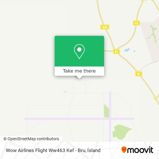 Mapa Wow Airlines Flight Ww463 Kef - Bru