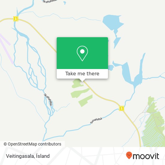 Veitingasala map
