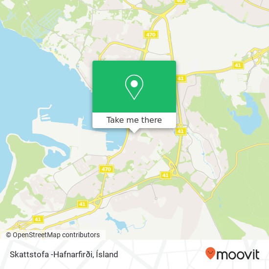Mapa Skattstofa -Hafnarfirði
