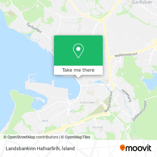 Mapa Landsbankinn Hafnarfirði
