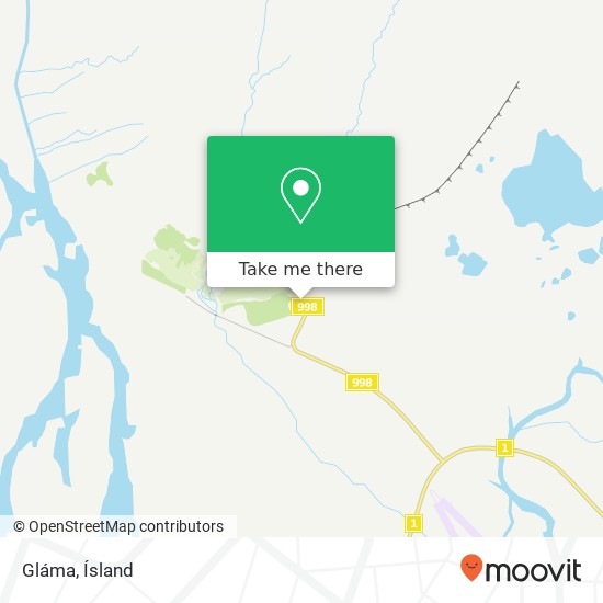 Gláma map