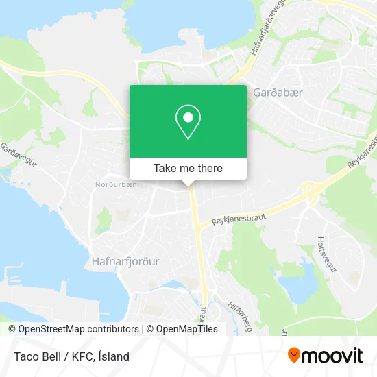 Taco Bell / KFC map