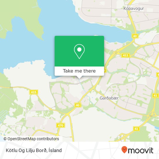 Kötlu Og Lilju Borð map