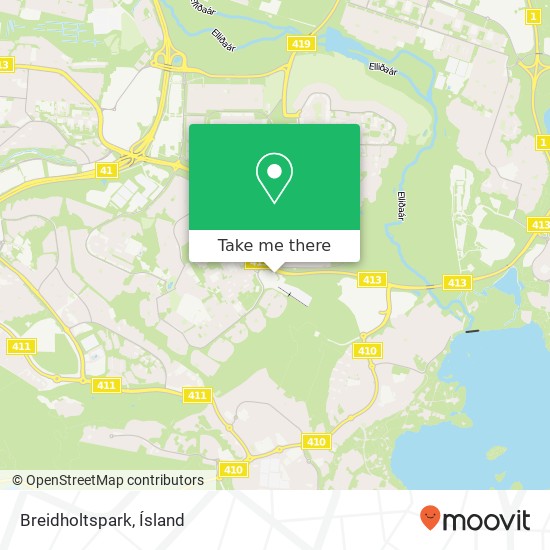 Breidholtspark map