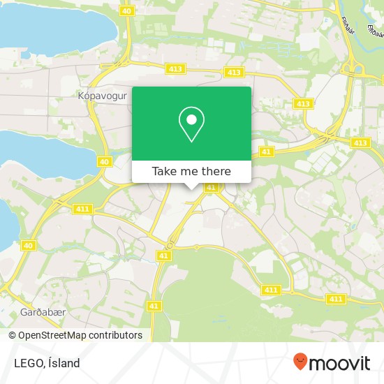 Mapa LEGO
