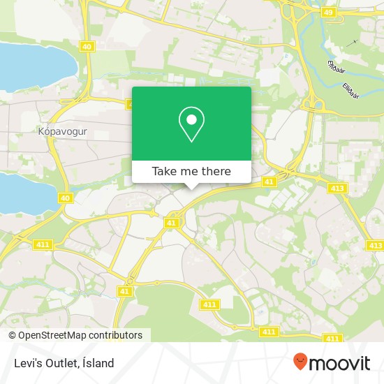 Levi's Outlet map