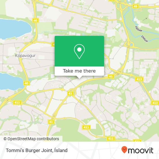 Tommi's Burger Joint map