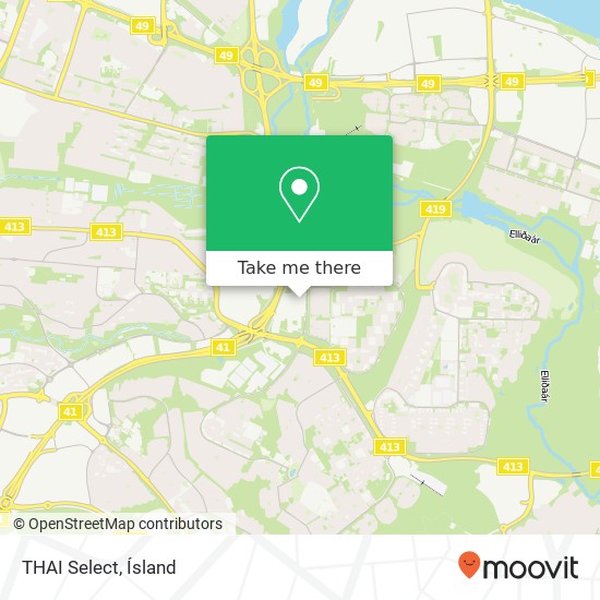 THAI Select map