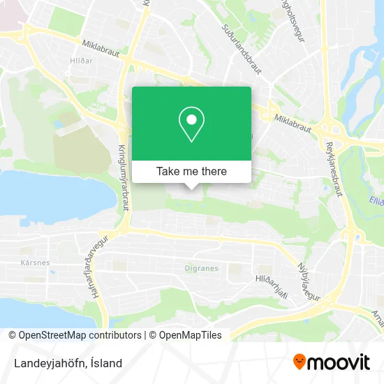 Landeyjahöfn map