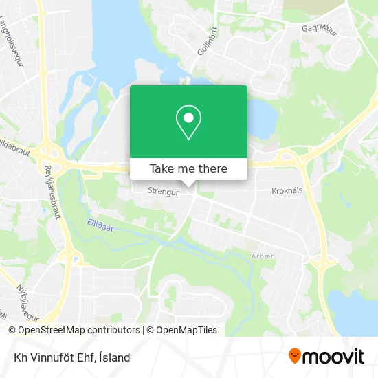 Kh Vinnuföt Ehf map