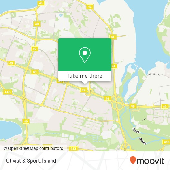 Útivist & Sport map