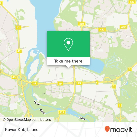 Kaviar Krib map