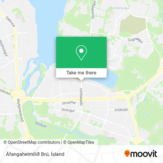 Áfangaheimilið Brú map