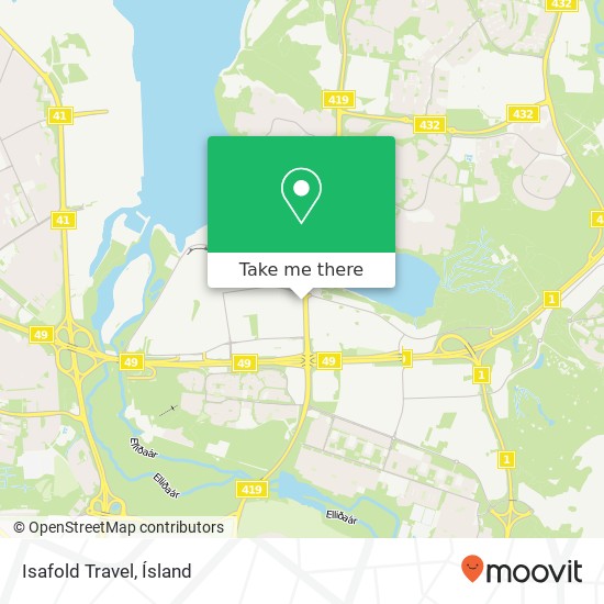 Isafold Travel map