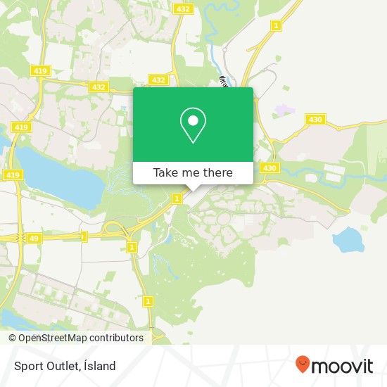 Sport Outlet map