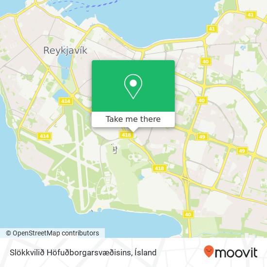 Slökkvilið Höfuðborgarsvæðisins map