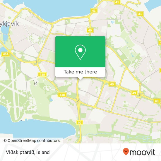 Viðskiptaráð map