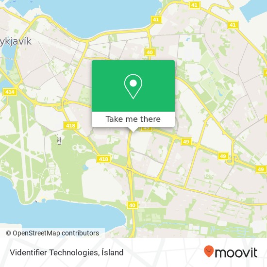 Videntifier Technologies map