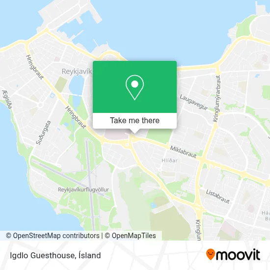 Igdlo Guesthouse map