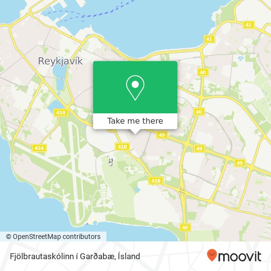 Fjölbrautaskólinn í Garðabæ map