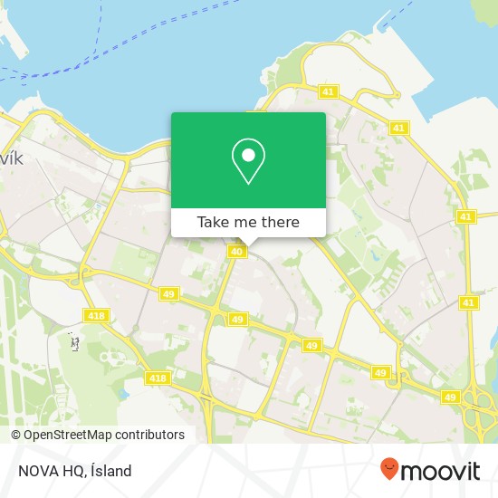 Mapa NOVA HQ