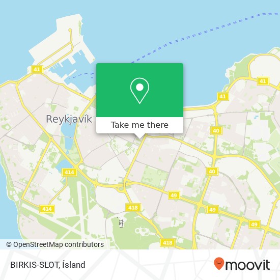 BIRKIS-SLOT map