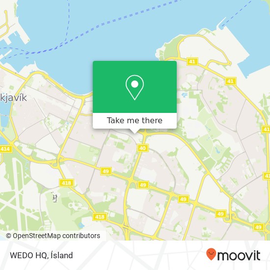 WEDO HQ map