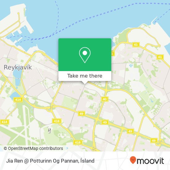 Jia Ren @ Potturinn Og Pannan map