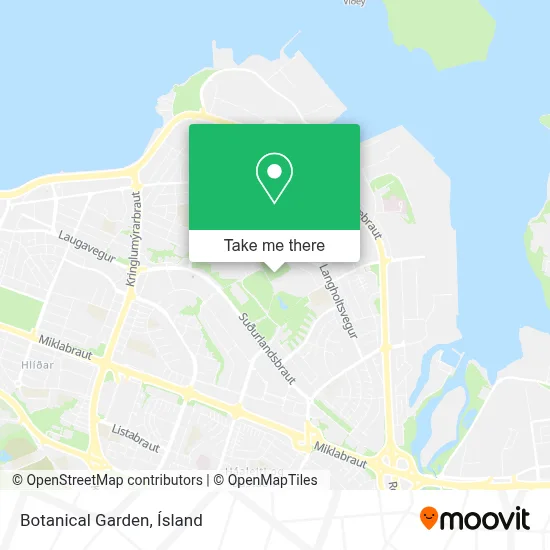 Botanical Garden map