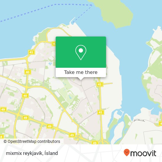 Mapa mixmix reykjavík