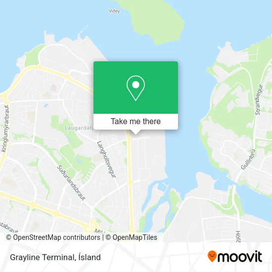 Grayline Terminal map