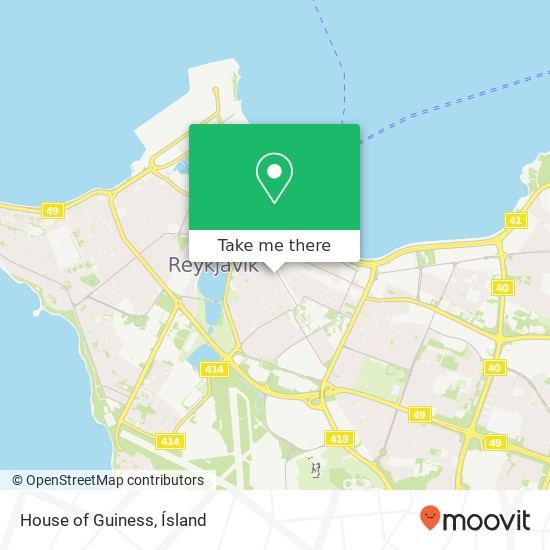 House of Guiness map