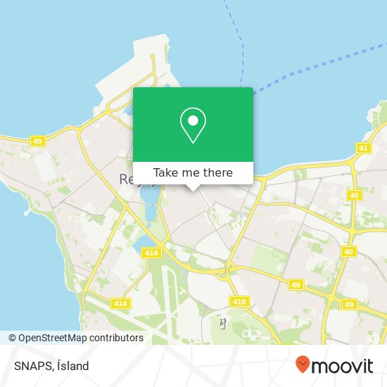 SNAPS map