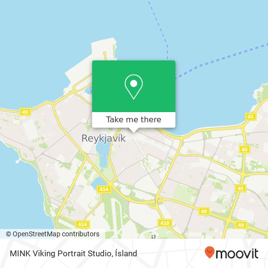 Mapa MINK Viking Portrait Studio