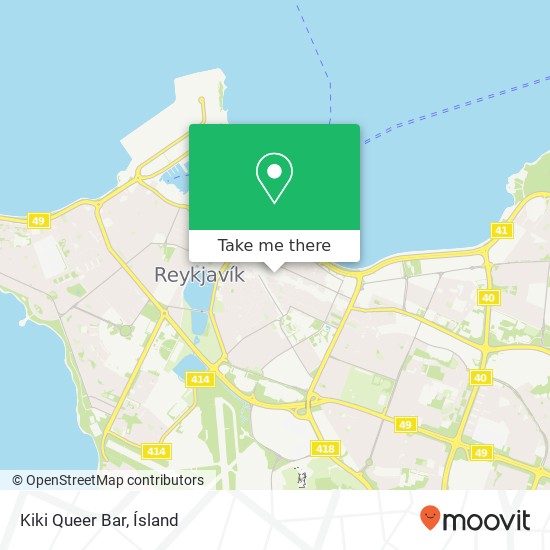 Mapa Kiki Queer Bar