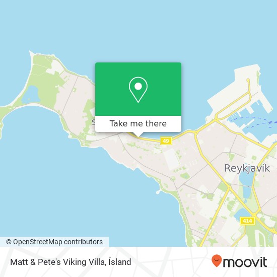 Matt & Pete's Viking Villa map
