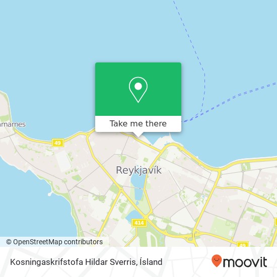 Kosningaskrifstofa Hildar Sverris map