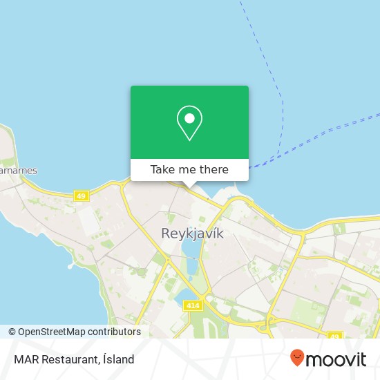 MAR Restaurant map