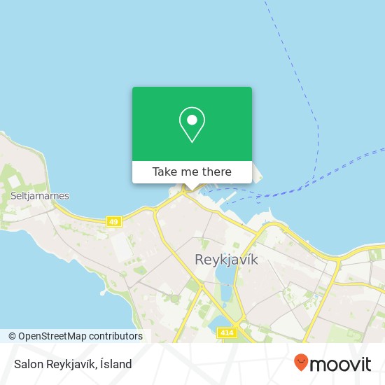 Salon Reykjavík map