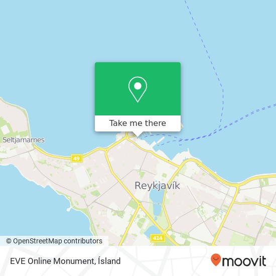 Mapa EVE Online Monument