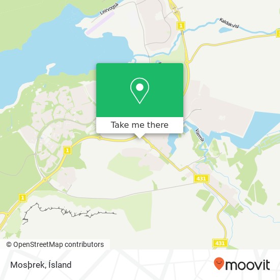 Mosþrek map