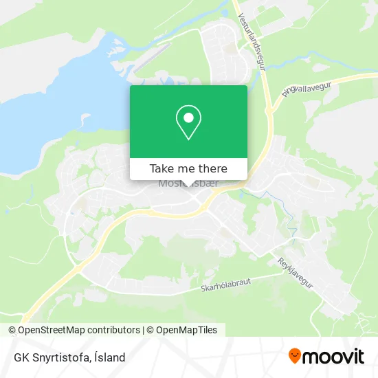 GK Snyrtistofa map