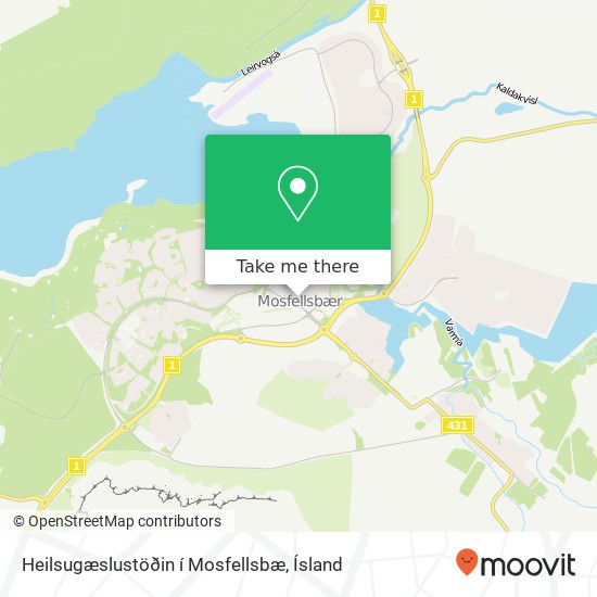Heilsugæslustöðin í Mosfellsbæ map