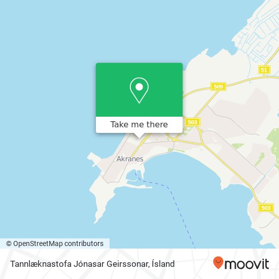 Tannlæknastofa Jónasar Geirssonar map